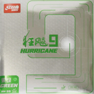 Накладка DHS Hurricane 9 — зелёная