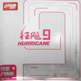 Накладка DHS Hurricane 9 — розовая